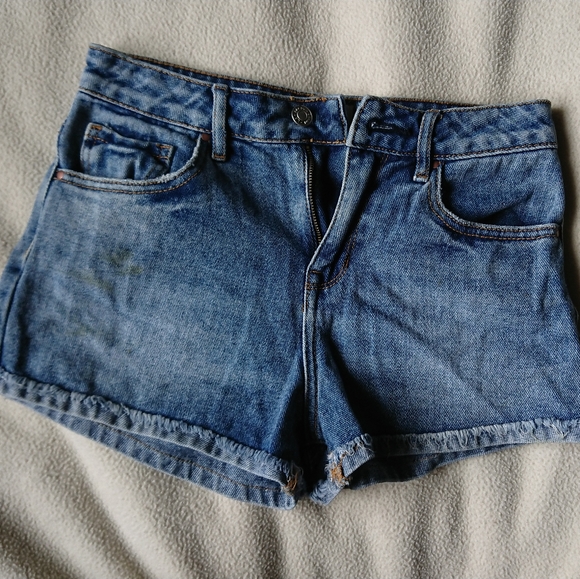 PacSun Pants - High rise pacsun denim shorty shorts